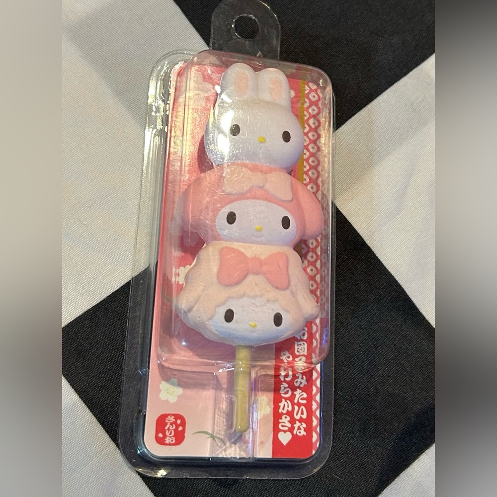 🎀 Sanrio My Melody Dango Squishy- Japan Only